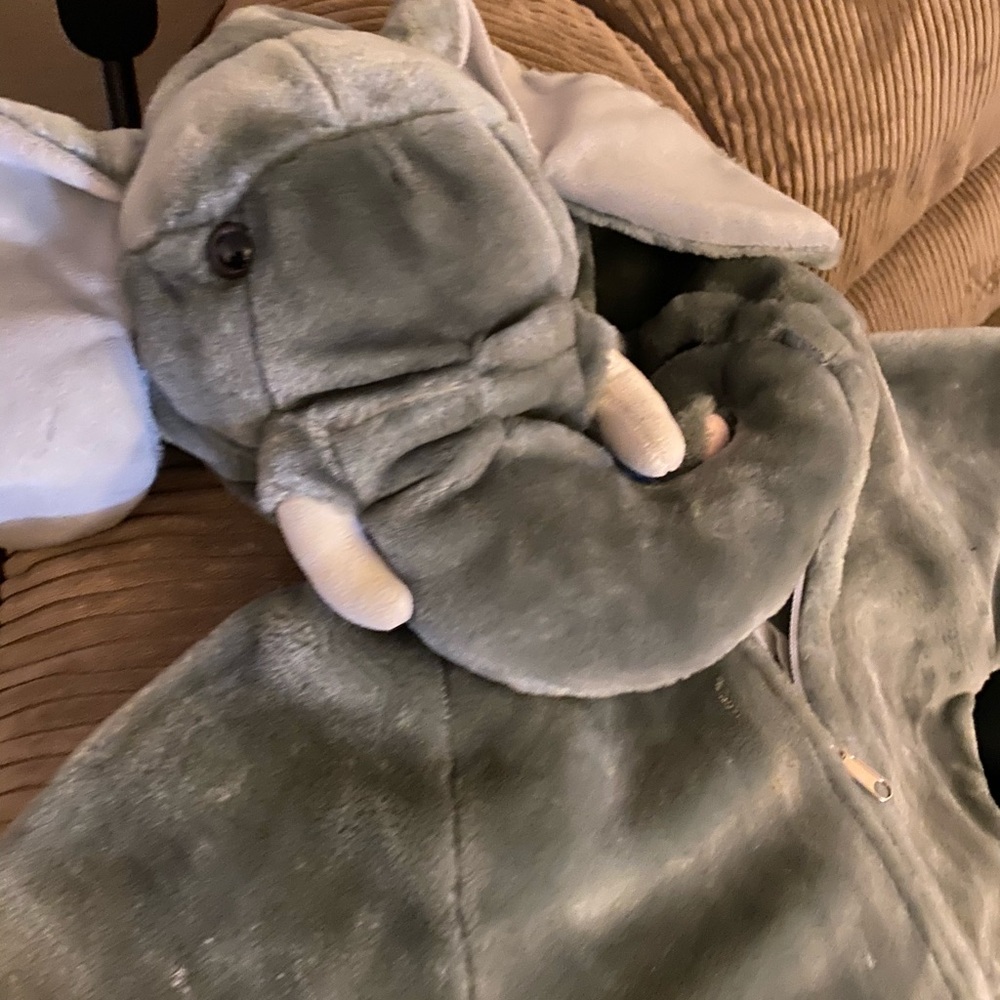 Super warm quality elephant costume.